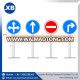 Aluminum with Reflective sheeting Traffic Signs Road Sign Chinese factory