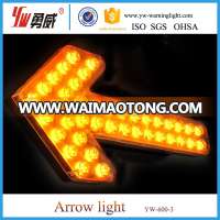 big size Traffic Advisor LED Arrow Light led directional arrow light led triangle warning light with patent certificate in china