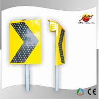 vietnam philippine solar power chevron flashing sign board led traffic lights